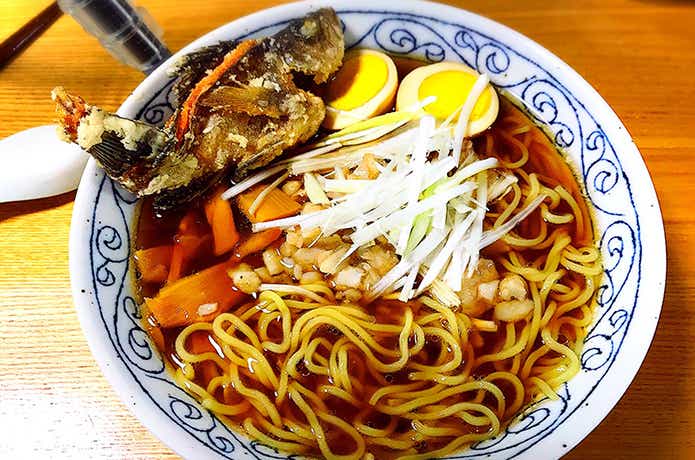 メバルのラーメン