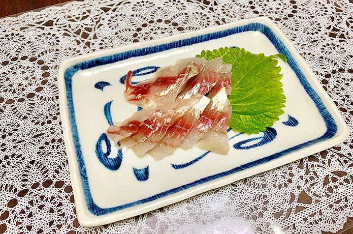 メッキの刺身
