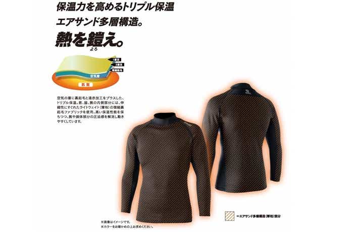 おたふく手袋 ボディータフネス ヒートブースト JW-186