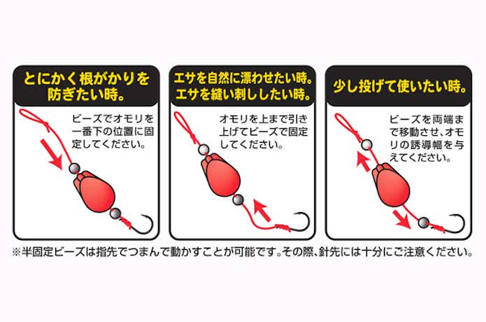ジャッカル エッグショットの使い方