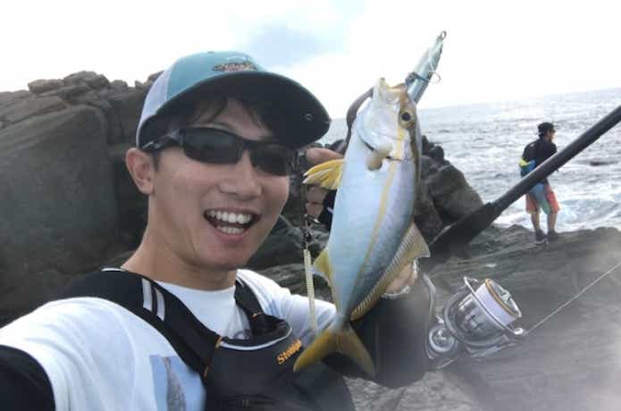 神津島で釣れたショゴ