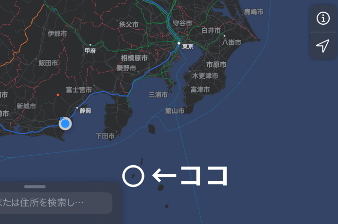 神津島の位置