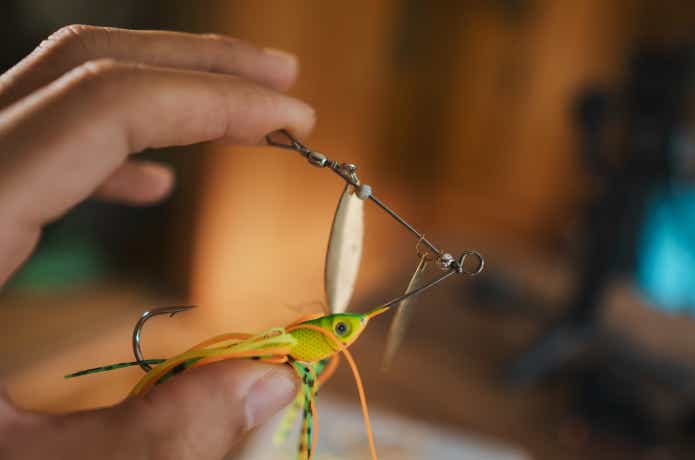 ダイソー　ルアー