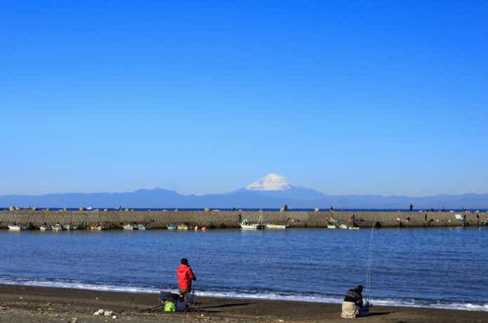 冬の釣り