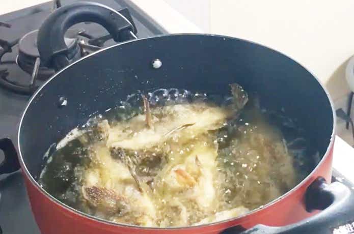 メバルの唐揚げ