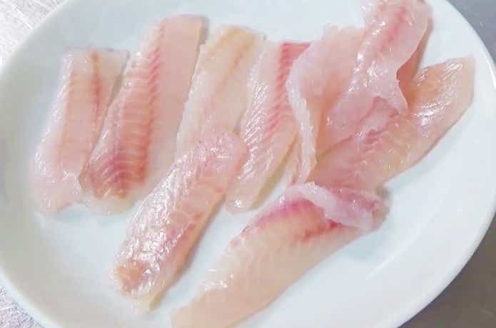 メバルの刺身