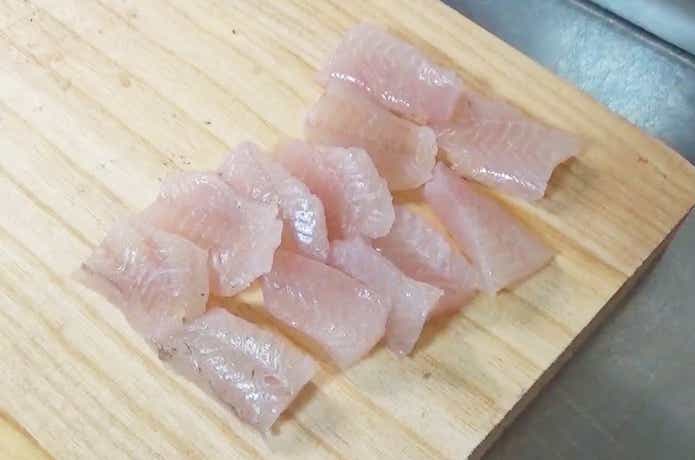 メバルの切り身