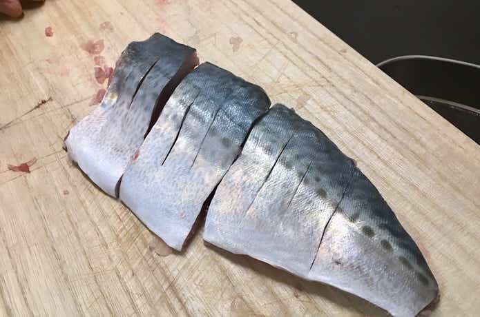 サバの塩焼き