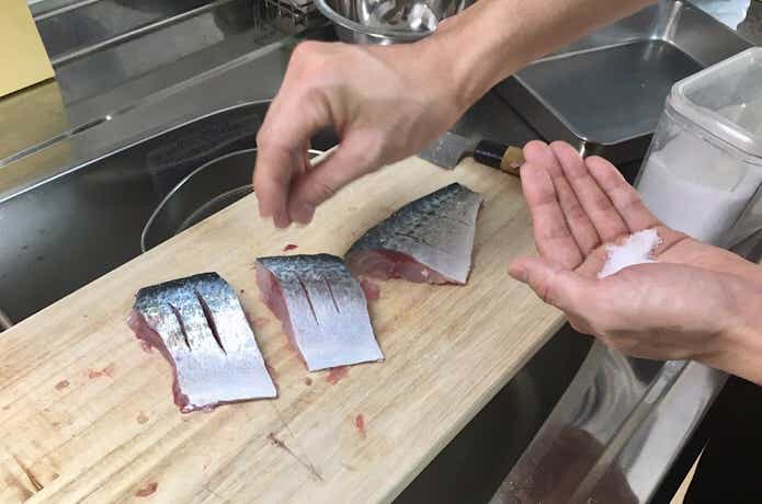 サバの塩焼き