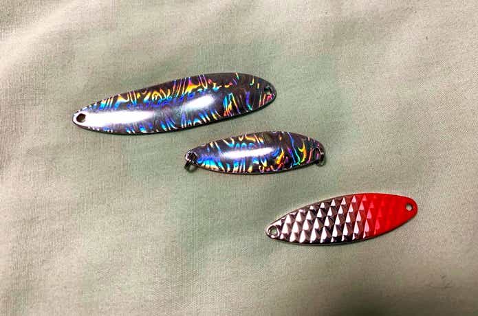 カラフトマスのルアー