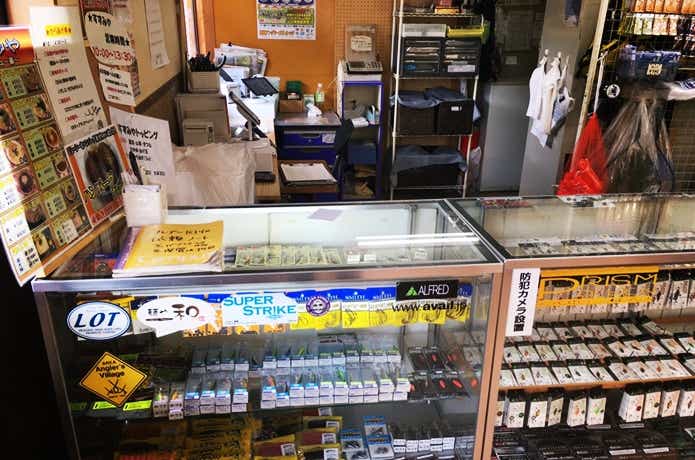 宮城アングラーズヴィレッジの売店