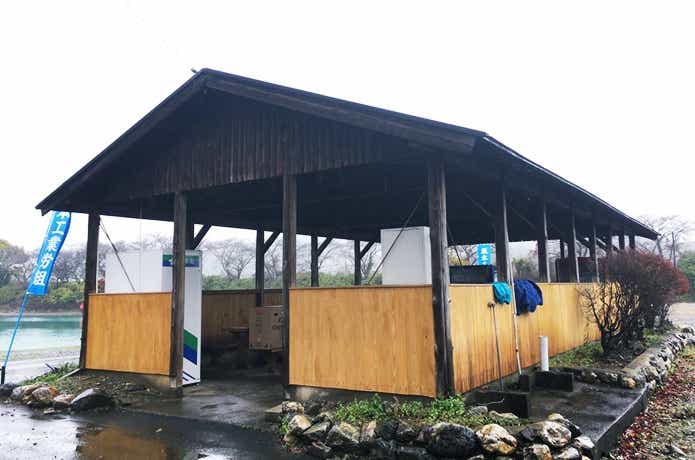 加賀フィッシングエリアのBBQエリア