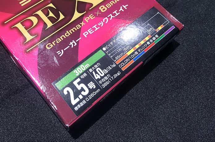 PEラインの強度