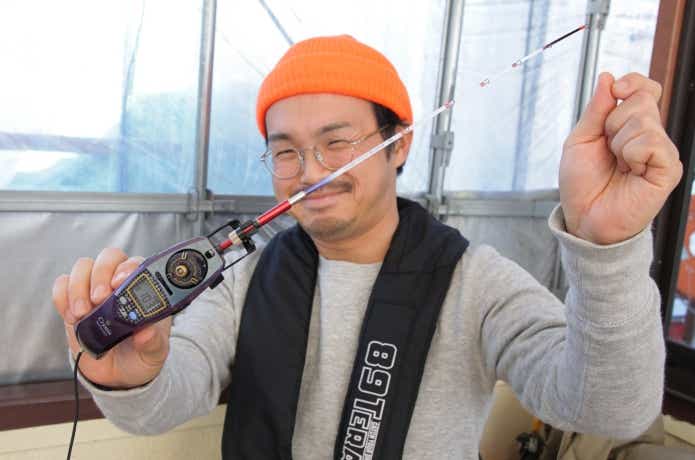 ワカサギ釣り