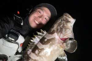 対馬の釣りの画像