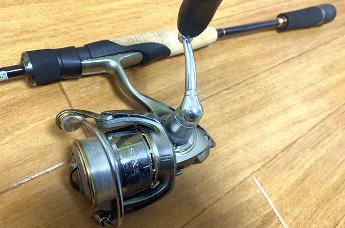 東条湖で魚を釣ったタックル