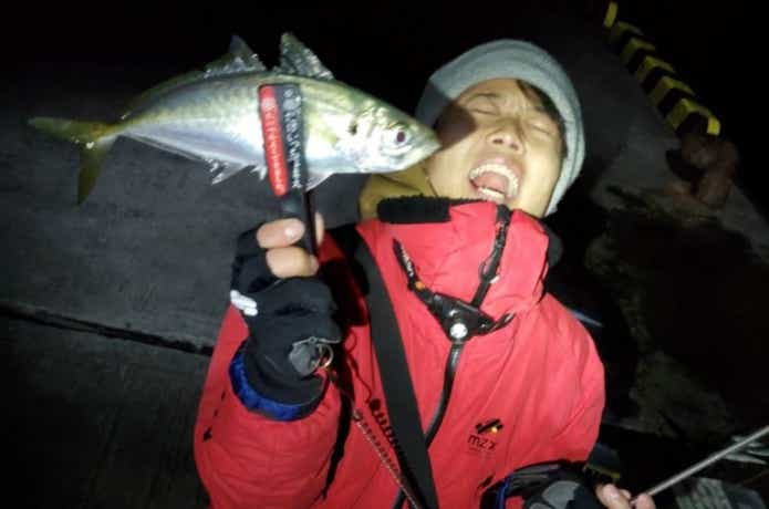 尺アジの釣果