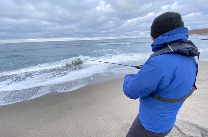 海アメ釣り