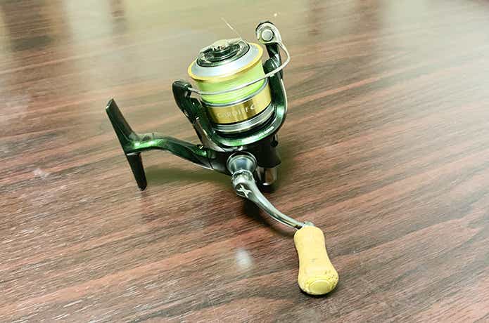 管理釣り場のリール