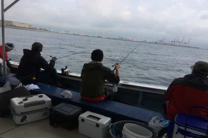 メクリアジ釣り