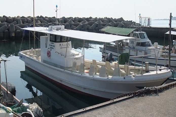 明石の釣り船の画像