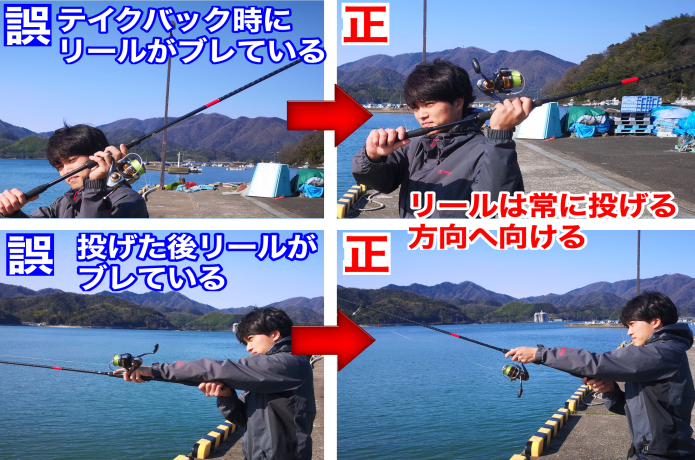 ねじれやミスキャスト防止