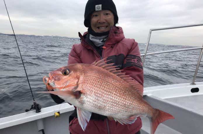 東京湾タイラバの画像