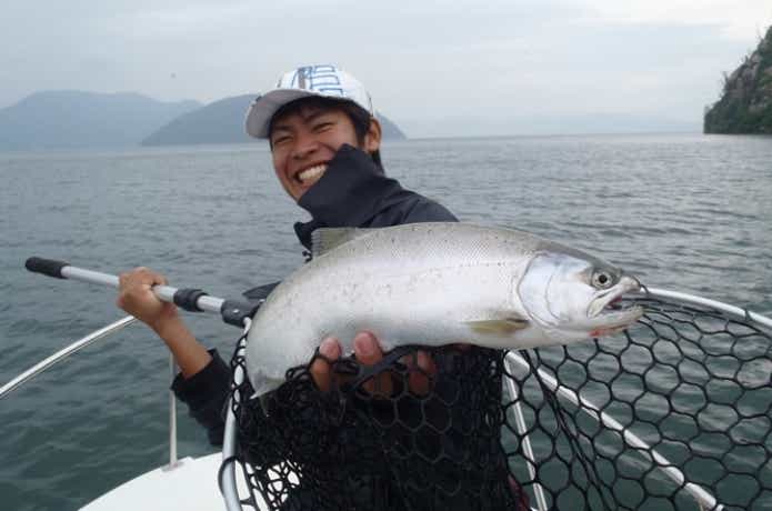 ビワマスの釣り方【琵琶湖の女神】釣ってよし、食べてよし。でもルールは守って楽しみましょう！ | TSURI HACK[釣りハック]