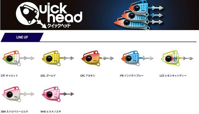 クイックヘッド＆クイックシャッド
