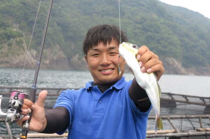 夏に釣れたサバフグ