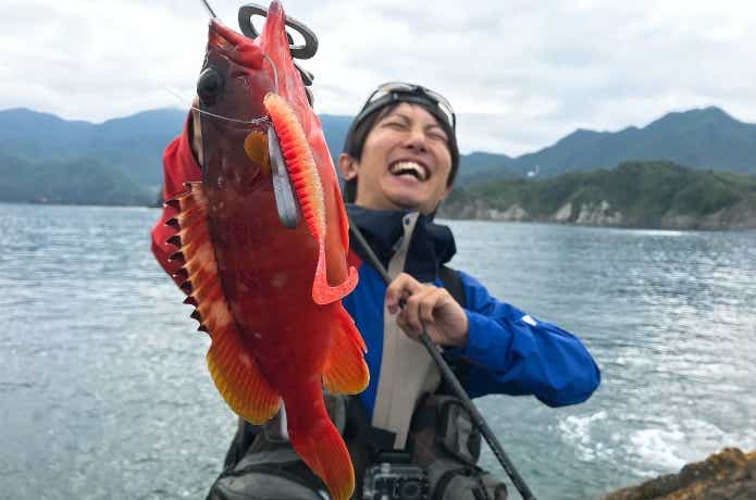 アカハタ釣りの画像