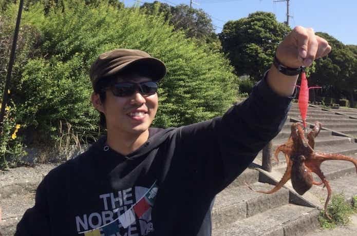タコ釣りの画像