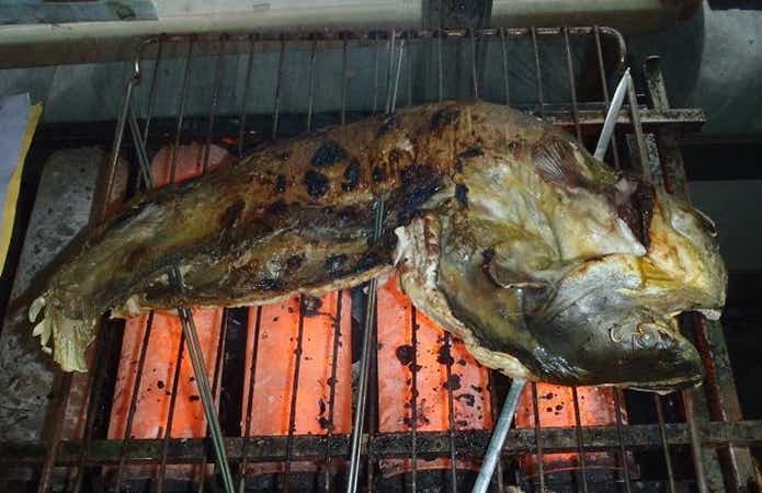 ナマズのかば焼き