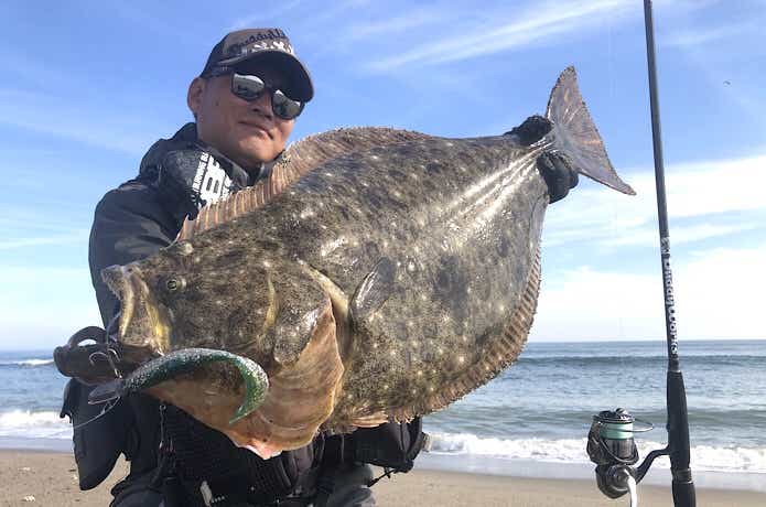 ヒラメ釣りの装備の画像