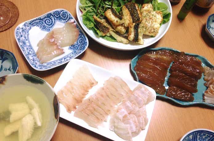 ヒラメの料理の画像