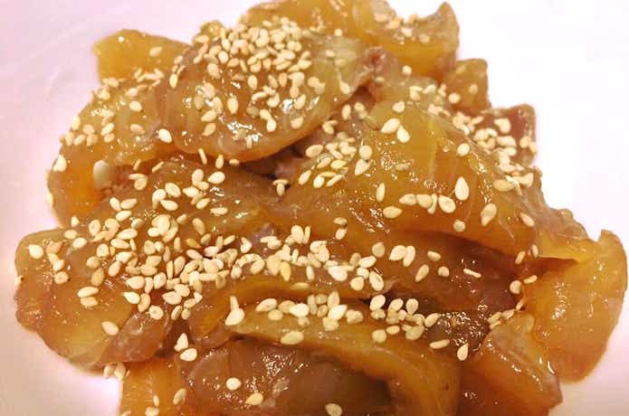 ヒラメの料理の画像