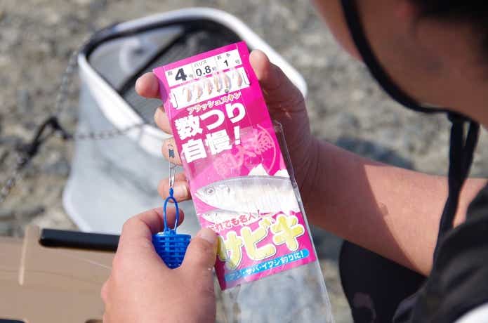大アジの仕掛けの画像