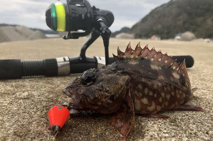 穴釣りワーム