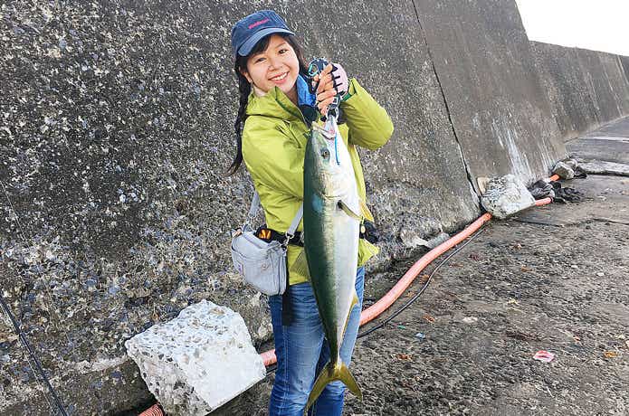 aricoが釣ったブリ
