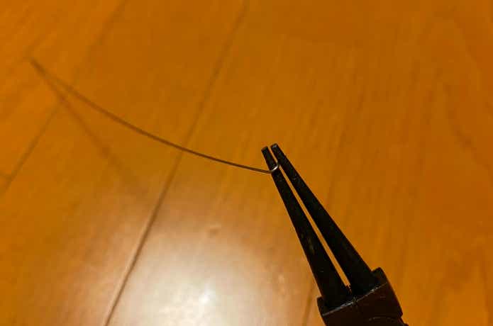 ワームのズレ防止の画像