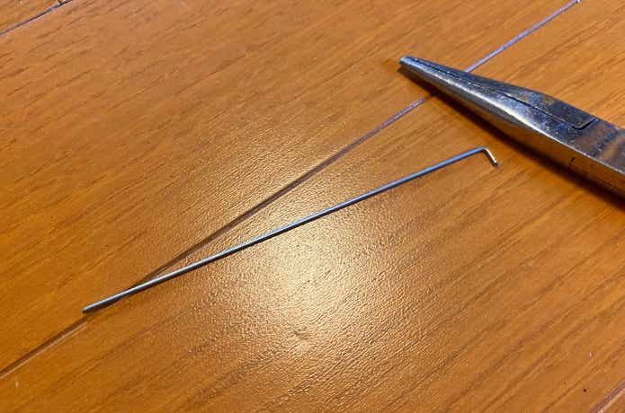ワームの刺し方の画像