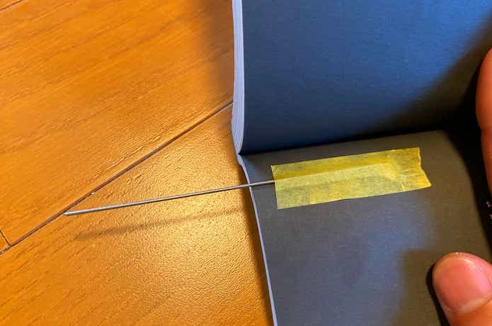 ワームの刺し方の画像