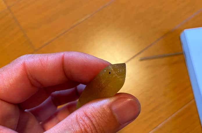 ワームの刺し方の画像