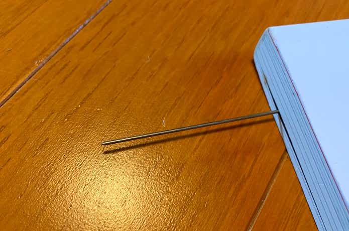 ワームの刺し方の画像