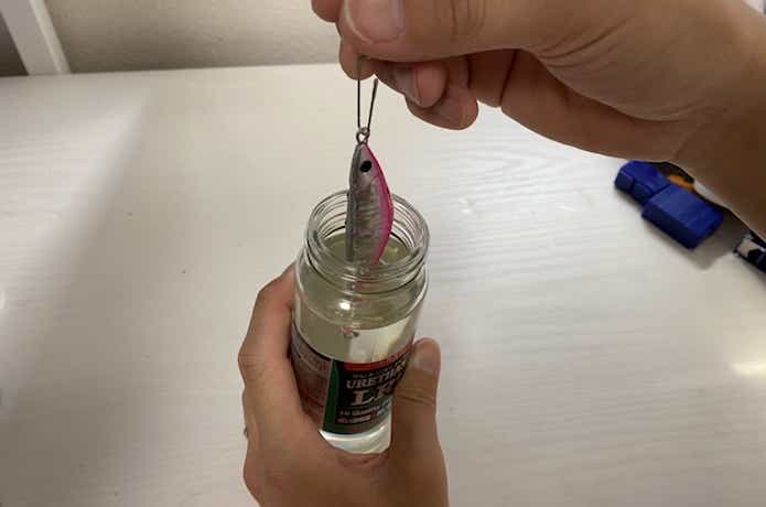仕上げのドブ漬け
