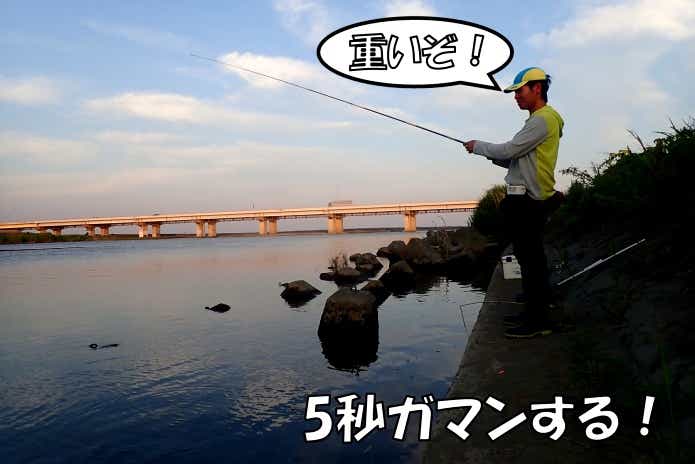 テナガエビ釣り
