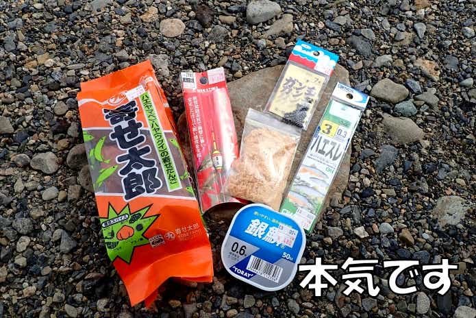 オイカワ 仕掛け