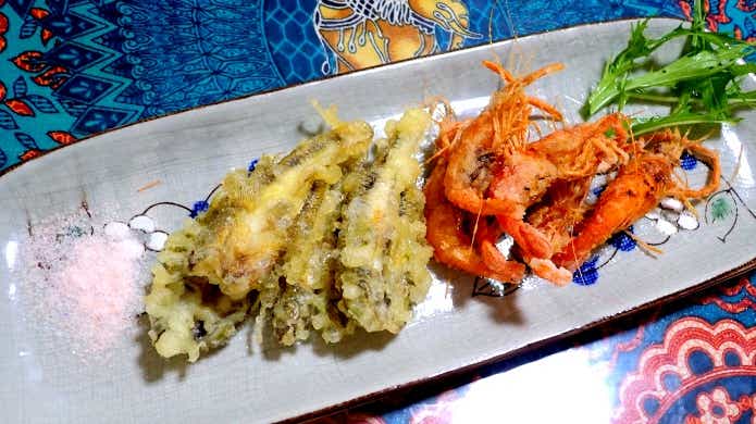 テナガエビの素揚げ