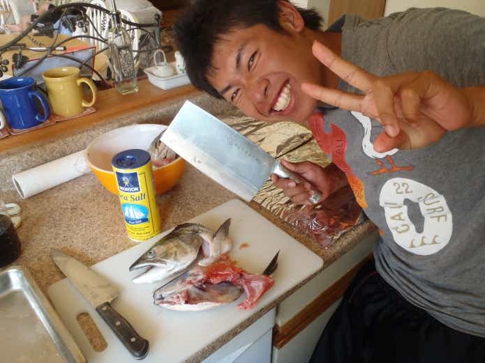 キングサーモン　料理
