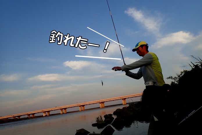 テナガエビ釣り